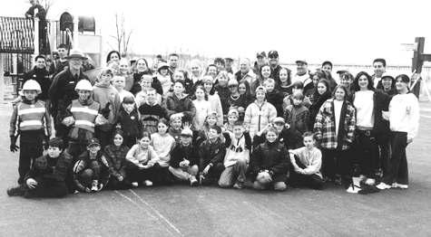 A new playground was installed at Hamilton Beach Park last Friday, thanks to the brawn of 50 local volunteers and the energy of the Howard Beach-based STARS